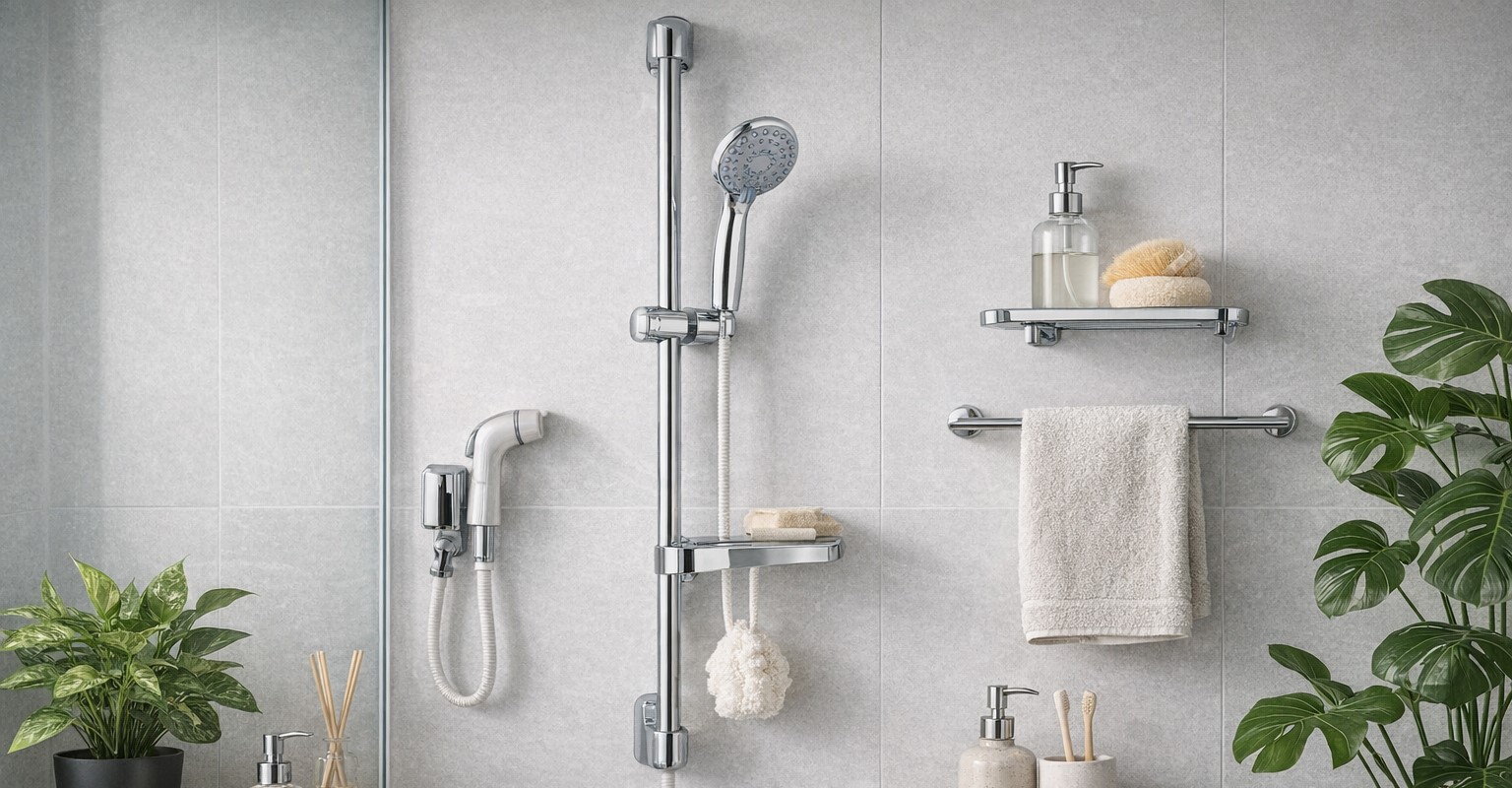 龍頭及沐浴系列-花灑配件